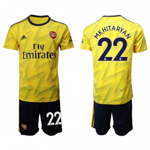 Arsenal Fodboldtrøjer MKHITARYAN 22 Børn Udebanesæt 2019/20 Kort ærmer Arsenal Fodboldtrøjer MKHITARYAN 22 Børn Udebanesæt 2019/20 Kort ærmer